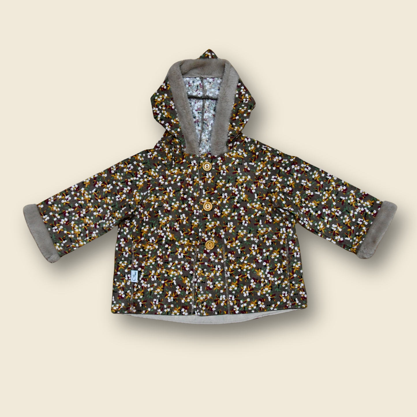 Chaqueta Chiporro Flores Blancas