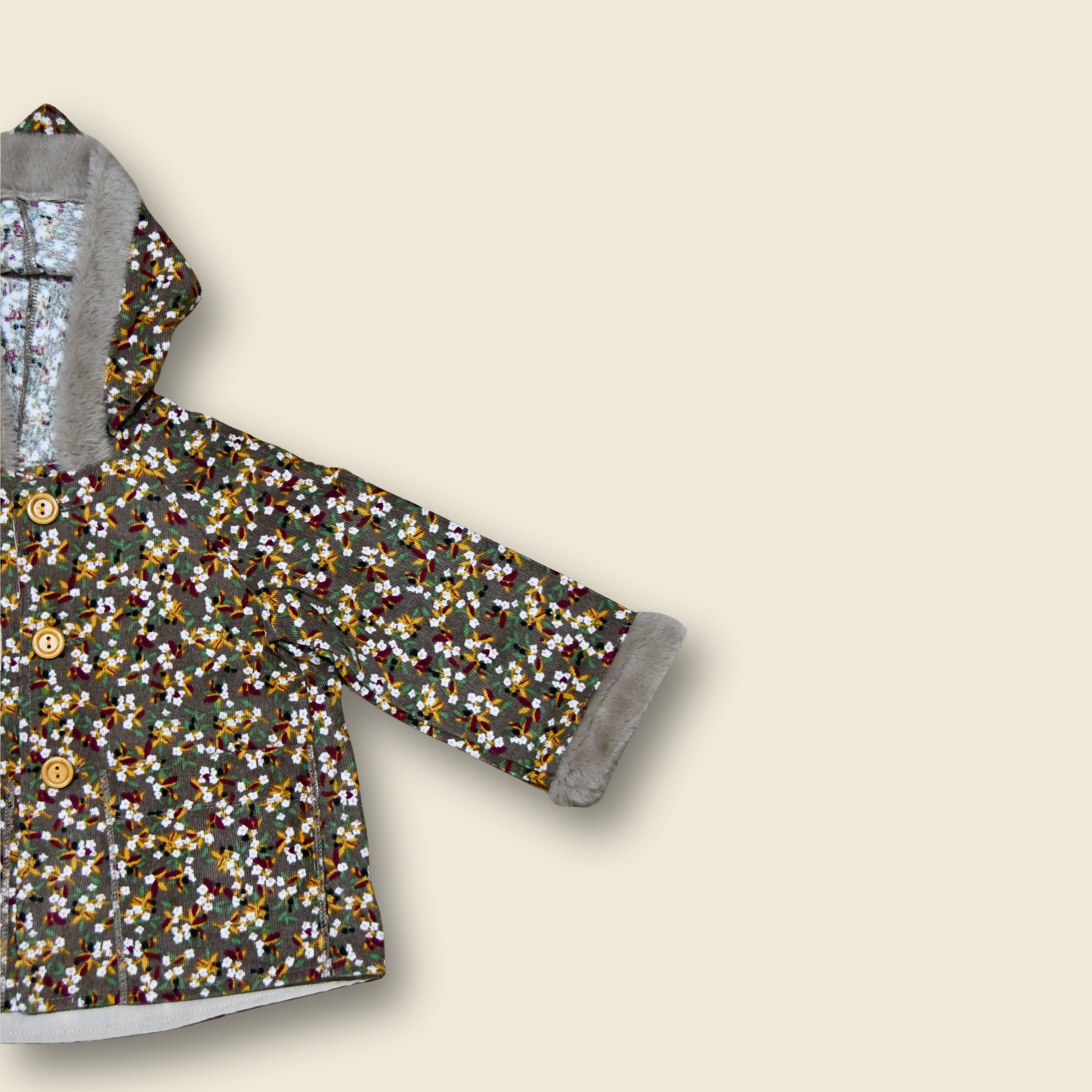 Chaqueta Chiporro Flores Blancas