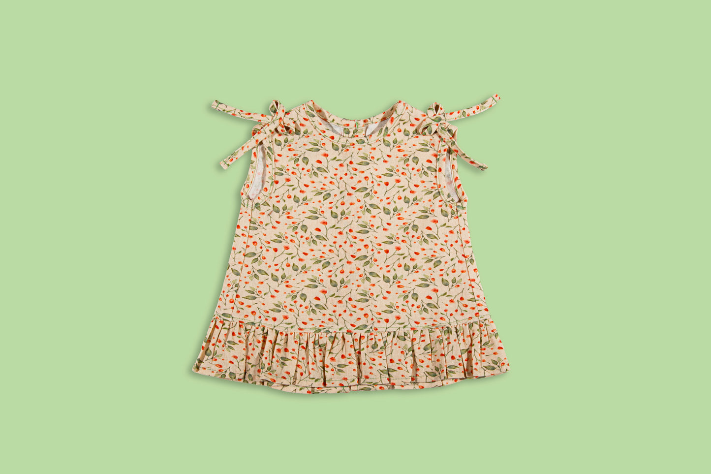 Blusa Cinta Frutitas Rosa