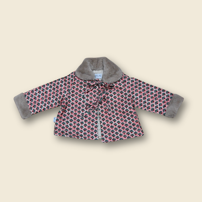 Chaqueta Chiporro Flores Fucsias