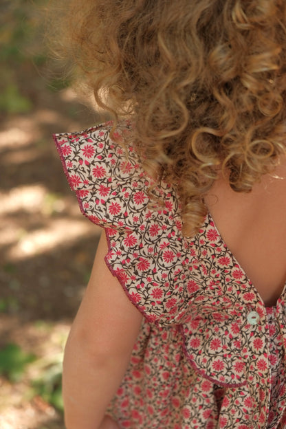 Vestido Galia Rosa