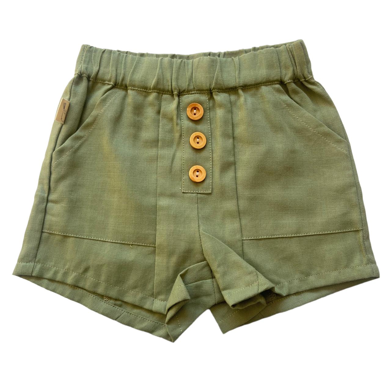 Short verde talla 2 años COTOLINO