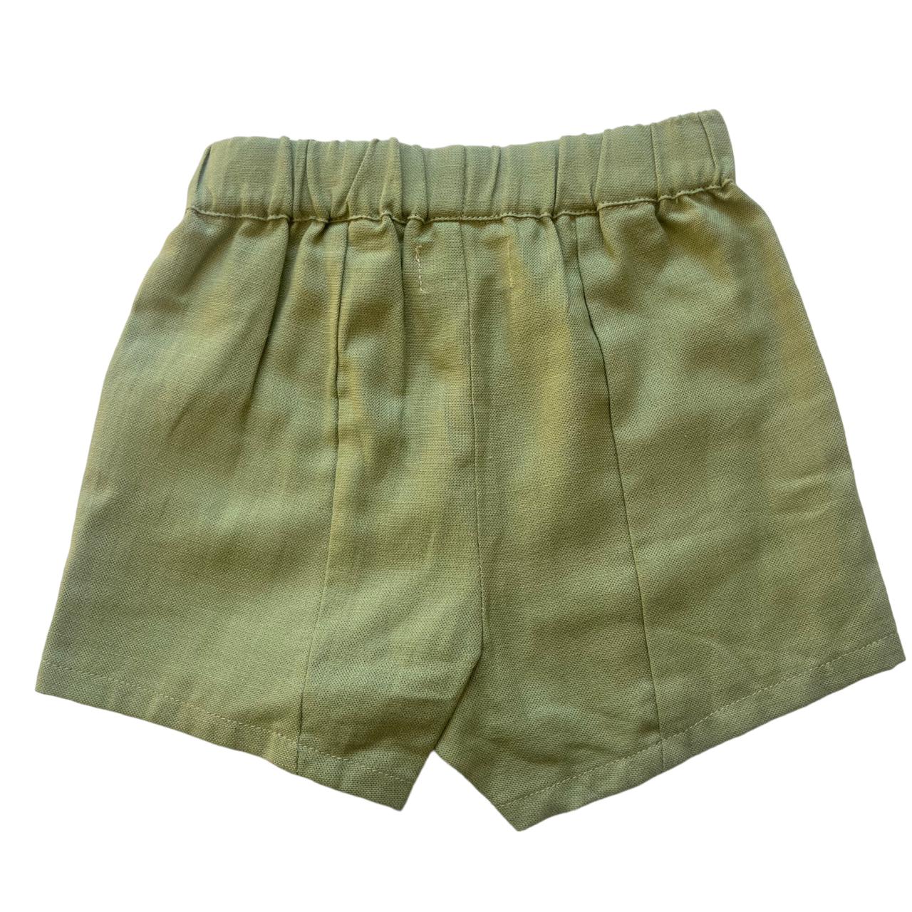 Short verde talla 2 años COTOLINO